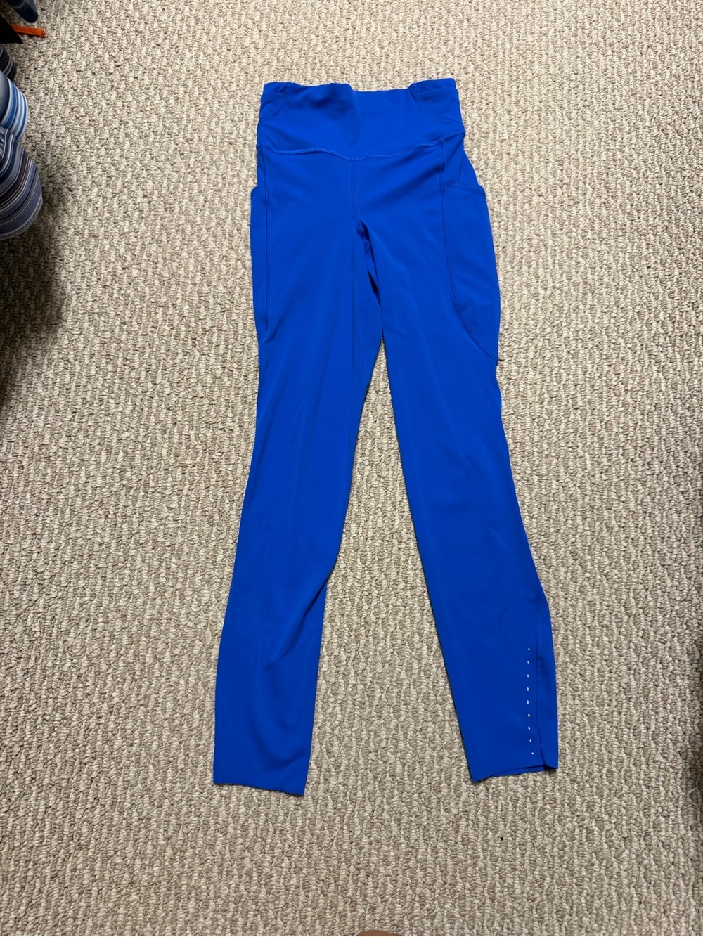 Lululemon Fast and Free High-Rise Tight 25” Size 2 Blue